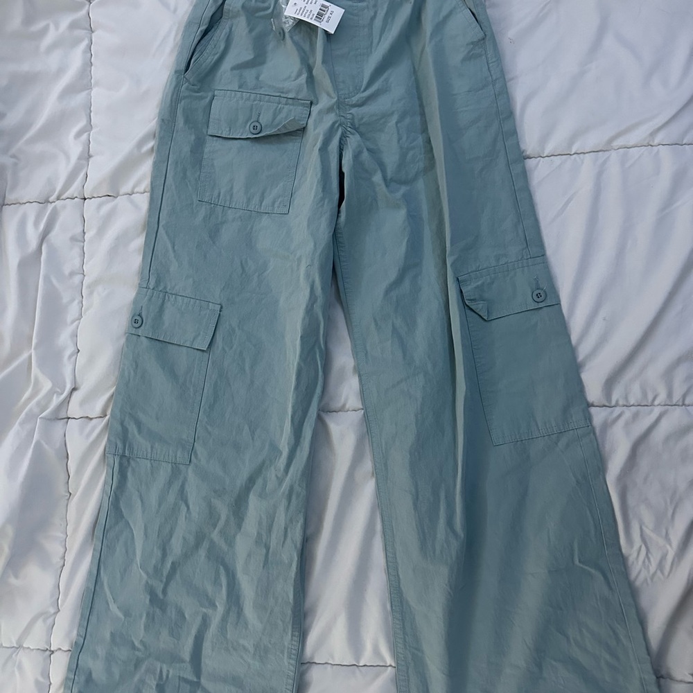 PacSun Dusty Blue Elastic Waist Pants